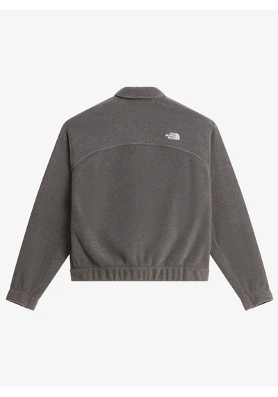 The North Face Nf0a8j6k-0v2 W Fleece Collared Jacket Kadın Ceket Gri