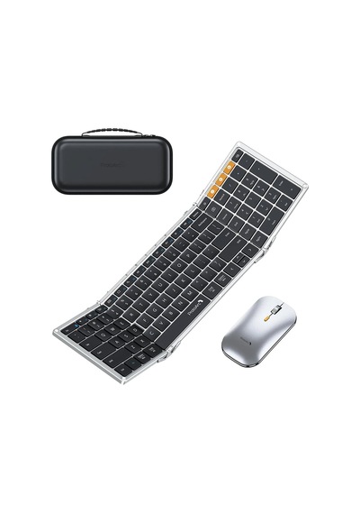 Xkm01 Siyah-gümüş Kablosuz Klavye Mouse Seti Cp016850 Diğer