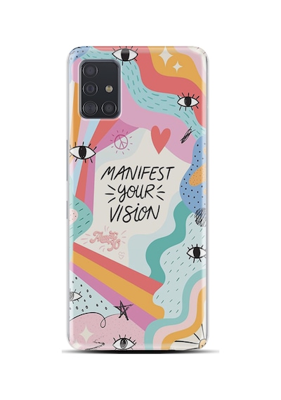 Samsung Samsung Galaxy Uyumlu A31 Kılıf Boutique Baskılı Resimli Manifest Pcode -080