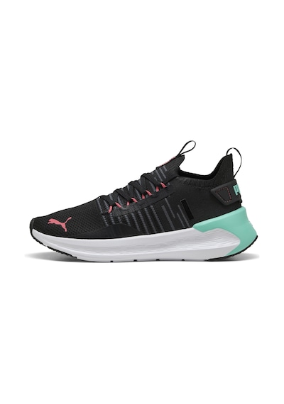 Puma Softride Symmetry Fuzion Wns 310460-08 Unisex Spor Ayakkabı Siyah
