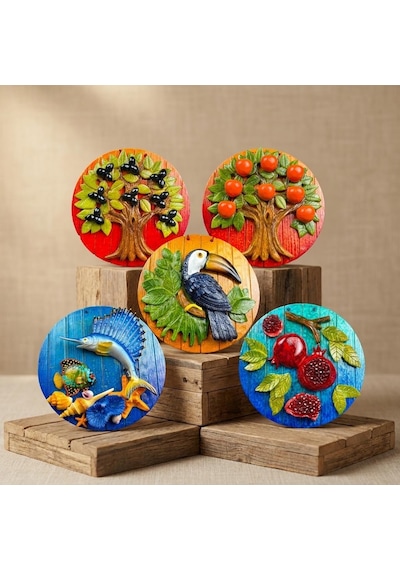 Tukan Kuşu Duvar & Masa Dekoru 21 Cm