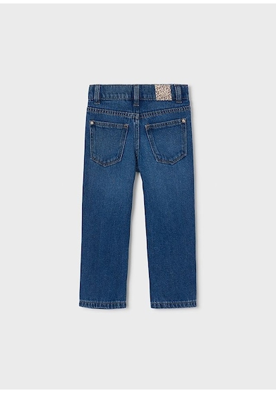 Mayoral Kız Çocuk Taşlı Denim Pantolon Mavi 4520