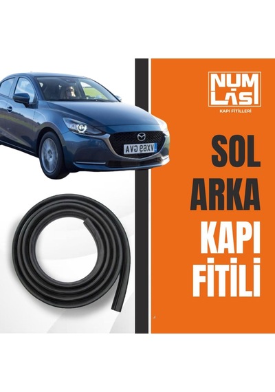 Mazda 2 2020 Ve Sonrası Sol Arka Kapı Fitili-a Kalite-numlas-nm4051