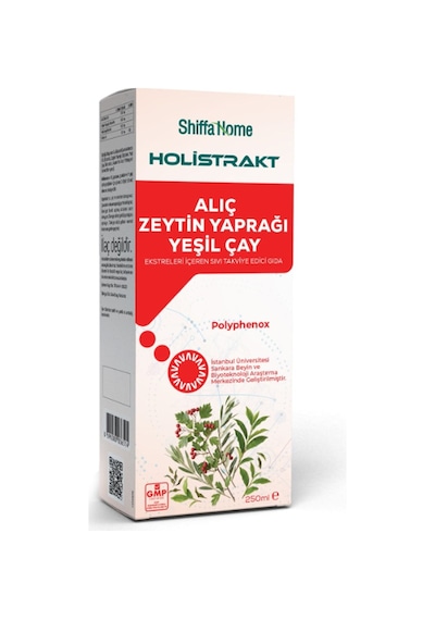 Holistrakt - Alıç, Zeytinyaprağı Ve Yeşilçay İçeren Sıvı Ekstrakt 250 Ml