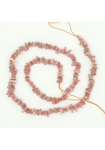 Rodokrosit Kırıktaş Dizi - 40 Cm. Canlı Renk  322 Kırmızı