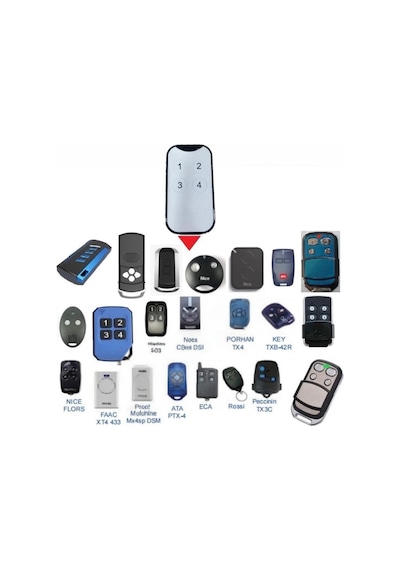 St 120 Pro Akıllı Kumanda Nice, Bft, Hiland,kontal Faac Vb Olabilen Akıllı Kumanda Garaj Kepenk Bariyer Kumandası