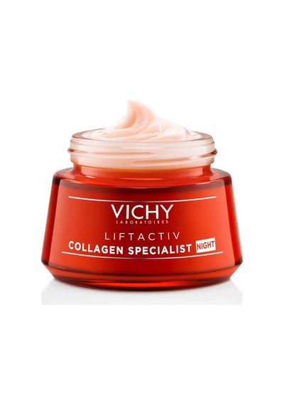 Vichy Liftactiv Collagen Specialist Yaşlanma Karşıtı Gece Bakım Kremi 50 Ml