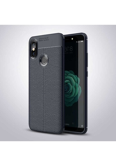 Xiaomi Mi 8 Se Kılıf Zore Niss Silikon Kapak Lacivert