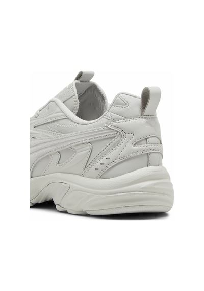 Puma Milenio Tech Deri Spor Ayakkabı Unisex Glacial Gray White Glacial Gray White