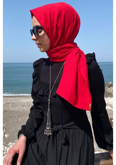Rabia Şamlı Bade Elbise Siyah Normal