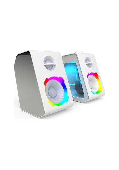 Taşınabilir Rgb Işıklı Kablosuz Bluetooth Speaker Hoparlör Güçlü Ses 11 Farklı Renkli Işık Atmosferi