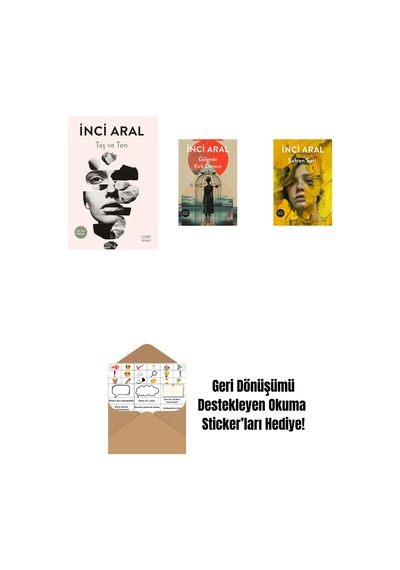 Taş Ve Ten + Gölgede Kırk Derece + Safran Sarı + Okuma Sticker'ları