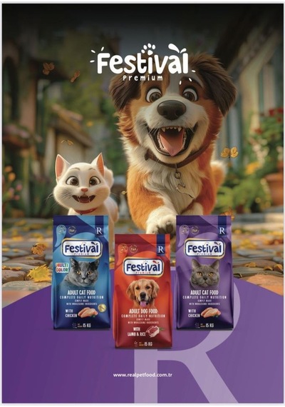 Festival Premium Adult Dog Food With Lamb&rice 15 Kg