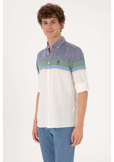 U.s. Polo Assn. Erkek Lacivert Gömlek Desenli 50306336-vr033 Lacivert U.s. Polo Assn. Erkek Lacivert Gömlek Desenli 50306336-vr033 Lacivert