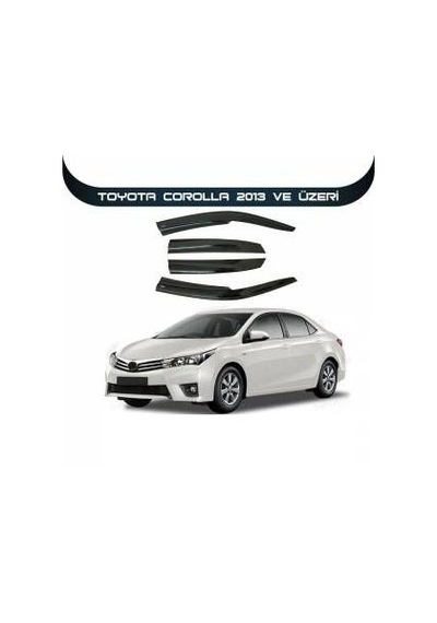 Toyota Corolla Uyumlu 2013 - 2018 Arası Mügen Cam Rüzgarlığı 4 Lü N11.4072