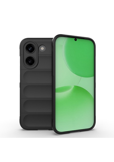 Xiaomi Poco X8 Pro Kılıf Kamera Korumalı Leke Tutmaz Tasarımlı Darbe Emici Yumuşak Silikon Kapak Siyah
