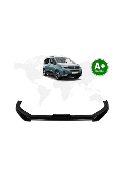 Opel Combo Ön Lip Parlak Siyah 2024 Model Ve Sonrası