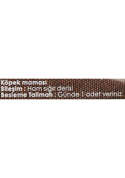 Tr Mordimi Press Kemik 8'', 20 Cm, 1li Naturel