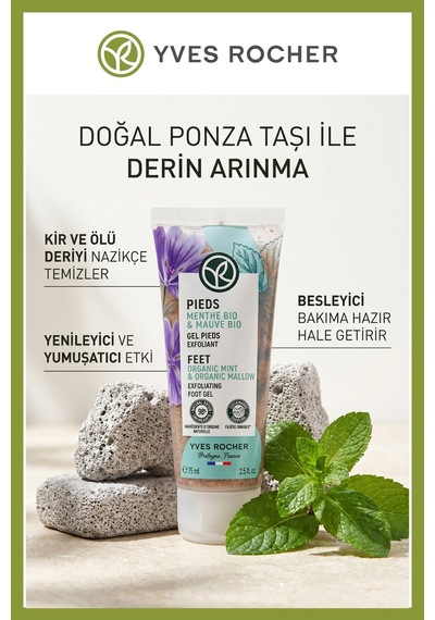 Ayak Bakımı İçin Ponza Taşlı Peeling Ölü Deri Temizleyici Jel 75 Ml