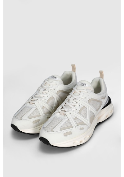 Lufian Vlad Erkek Deri Sneaker Ayakkabı Ekru Ekru 112230236100520 Ekru