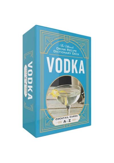 Vodka Cocktail Cards A Z: The Ultimate Drink Recipe Dictionary Deck