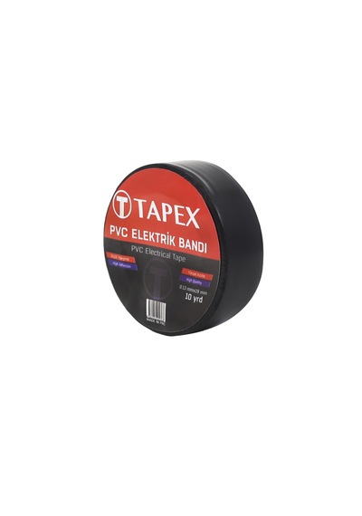Tapex Siyah Elektrik Bant 5 Adet