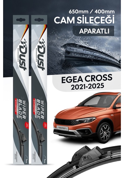Fiat Egea Cross 2021-2025 Uyumlu Silecek Takımı 650mm/400mm S11