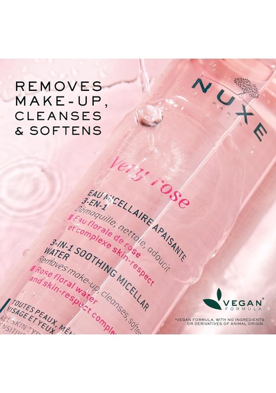 Very Rose Yatıştırıcı Temizleyici Micellar Su 400 Ml Belirtilmemiş