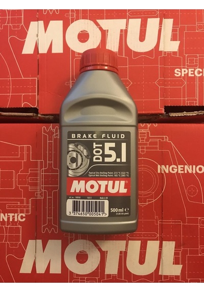 Motul Dot 5.1 Fren Hidrolik Yağı 500Ml (Dot 5.1 Brake Fluid)