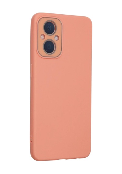 Storeşahin Reno 7 Lite Kılıf Lansman Glass Kapak - Pembe Shn0720