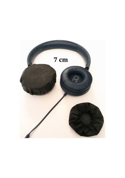 Kulaklık Bonesi 7 CM Siyah 20 Adet