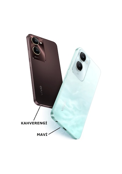 Vivo Y18 V2333 Kasa Arka Kapak Pil Kapağı Mavi