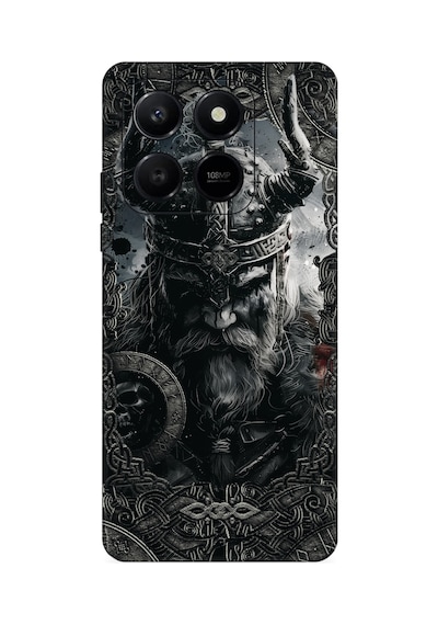 Kılıfland Honor X7d Uyumlu Kılıf Boutique Baskılı Resimli Viking Pcode -012 Çok Renkli