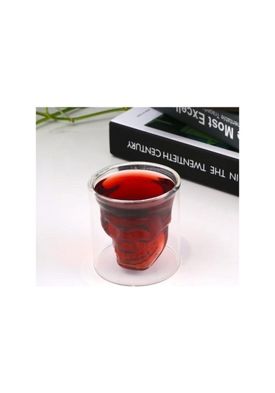 Çiftcıdarlı Kurukafa Viski Bardak 150 Ml Renksiz