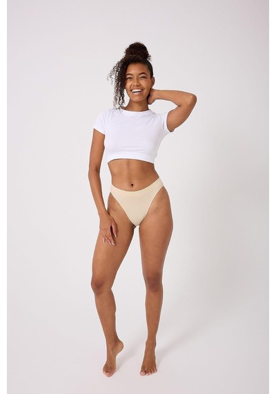 Kadın Slip Mini-1 Açık Beyaz