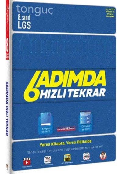 Tonguç LGS 6 Adımda Hızlı Tekrar