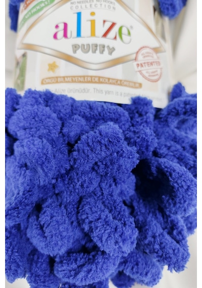 Puffy Gece Mavisi El Örgü İpi 100gr. 9mt. 5'li Paket - Renk: 360