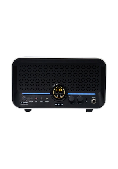 Mooer F15ilıswh Şarjlı Akıllı Gitar Amfisi Snowfall White