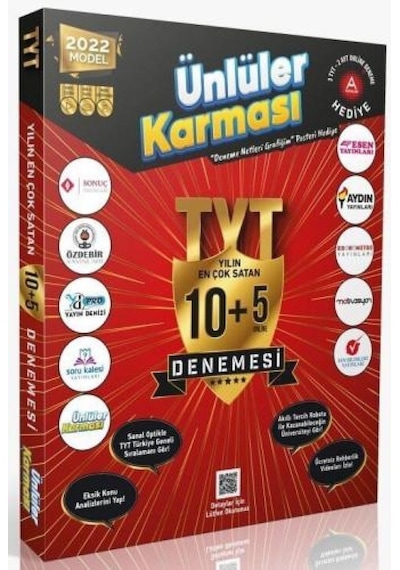 TYT 10 + 5 Deneme -  Ünlüler Karması