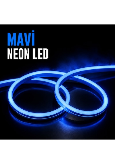 Cata 12v Mavi Işık Neon Led Hortum Ct-4455m 50 Metre