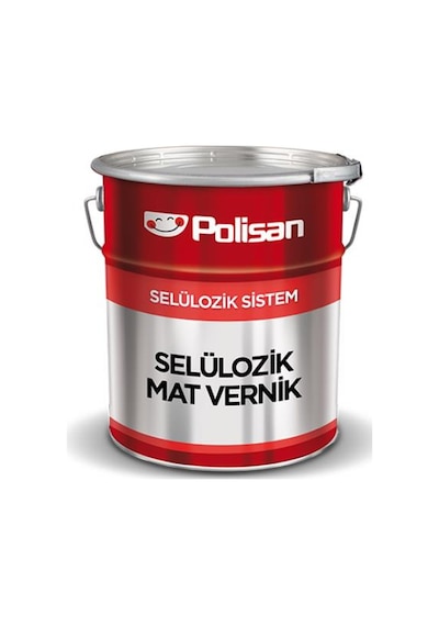 Polisan Selülozik Mat Vernik 3 Kg
