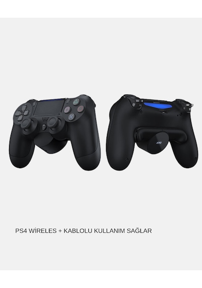 Titreşimli Kablosuz Oyun Kolu Ps4, Pc, Mobil, Tablet Ve Semeglbl - 77 Steam Uyumlu