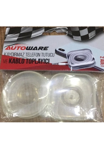 Autoware Kaydırmaz Telefon Tutucu ve Kablo Toplayıcı