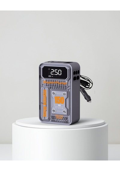 Kablosuz Hava Pompası, 150 Psı, 6000mah Şarjlı, Taşınabilir