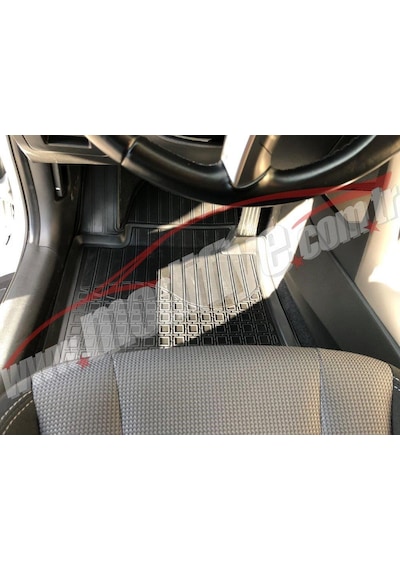 Kia Ceed 2013-2014 3D Kauçuk Havuzlu Paspas Kokusuz Araca Özel