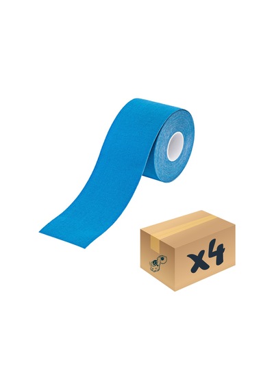 Vzn Kinesio Sport Tape Sporcu  Bandı 5 M x 5 CM Mavi 4'lü