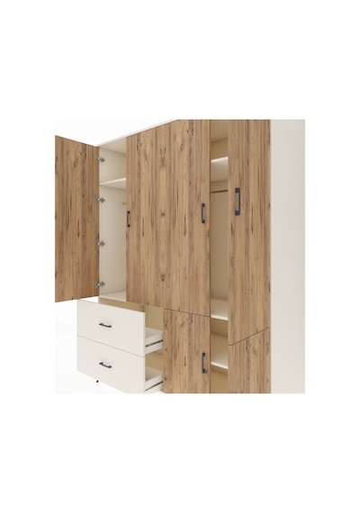 Kronos Gardrop 5 Raflı 2 Çekmeceli 2 Askılı 176x59x221 Aytaşı-çam/aytaşı Çam/aytaşı Kronos Gardrop 5 Raflı 2 Çekmeceli 2 Askılı 176x59x221 Aytaşı-çam/aytaşı Çam/aytaşı