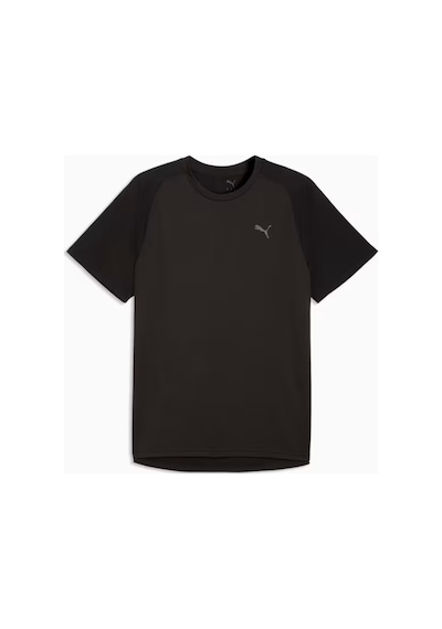 Puma M Pwrtraın Fabrıc Mıx Erkek T-shirt 528535-38 Sarı