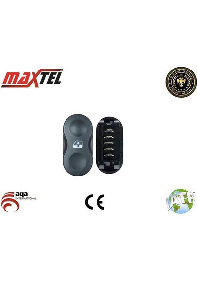 Cam Açma Düğmesi Duster Hs 09-18 Sandero I Bs 08-15 Tekli Gr 5 Fişli