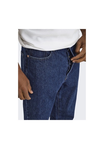 Only & Sons Only&sons Erkek Kot Pantolon 22028835 Medium Blue Denim